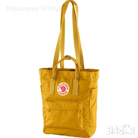 Раница Fjall Raven - Kanken Totepack, в цвят Ochre, снимка 3 - Екипировка - 45287737