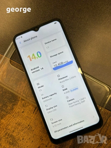 Телефон Oukitel C3, снимка 2 - Други - 54146755