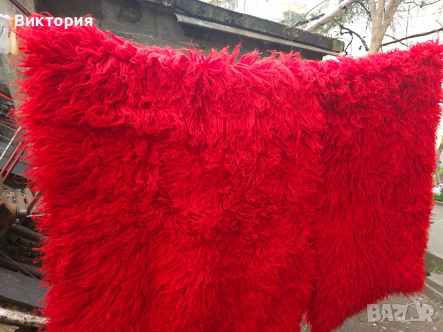 Два килима, халища, губери от вълна, с дълъг косъм, снимка 3 - Килими - 53783750