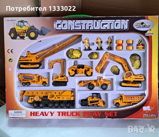 Конструктор ,,Heavy Truck Play Set", снимка 4 - Конструктори - 52838955