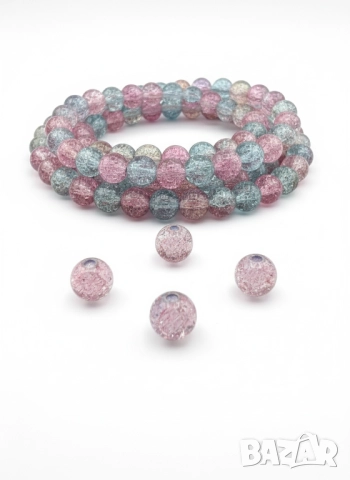 Стъклени Мъниста за Бижута 10мм 8мм 6 мм 4мм J269