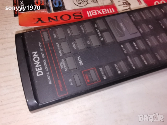DENON RC-129A AUDIO REMOTE CONTROL-ВНОС SWISS 1412251913, снимка 4 - Ресийвъри, усилватели, смесителни пултове - 52793476
