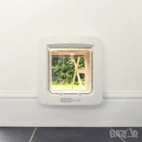 Чисто нова Смарт Вратичка за Домашни Любимци SureFlap Microchip Pet Door Connect – с приложение ..., снимка 3 - Други стоки за дома - 54270213