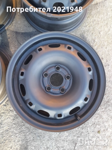 Продава железни джанти за Шкода Фабия,Фолксваген Поло,14 цола, снимка 4 - Гуми и джанти - 52814570