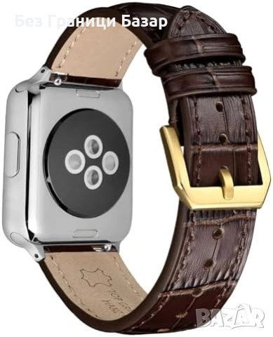 Нова Елегантна кожена каишка за смарт и класически часовник естествена кожа 16 18 20 22 24 мм, снимка 7 - Каишки за часовници - 54059193