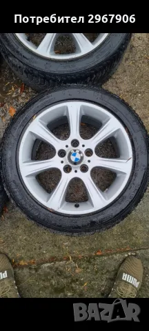 17" BMW джанти с гуми, снимка 1 - Гуми и джанти - 47998036