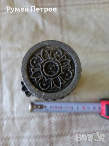 Брава за врата, ретро., снимка 2 - Антикварни и старинни предмети - 51845433