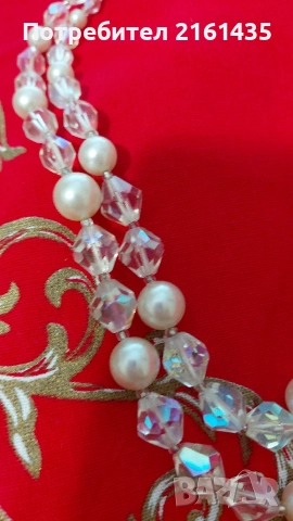 Прекрасно колие от 60-те години на миналия век Яблонекс Чехословакия , снимка 7 - Антикварни и старинни предмети - 52932730