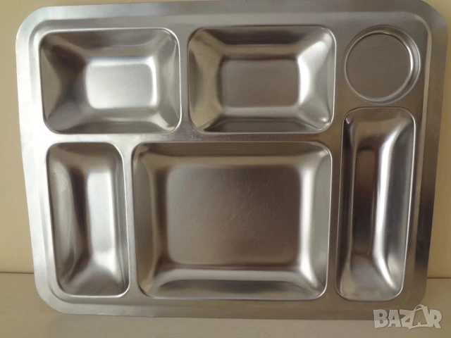 Поднос за хранене- тип войнишки, снимка 4 - Аксесоари за кухня - 51144160