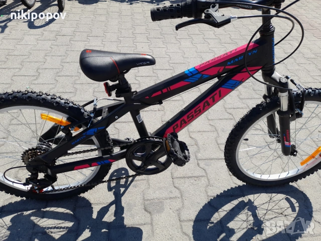 PASSATI Алуминиев велосипед 20" MARTYN розов, снимка 7 - Велосипеди - 53839077