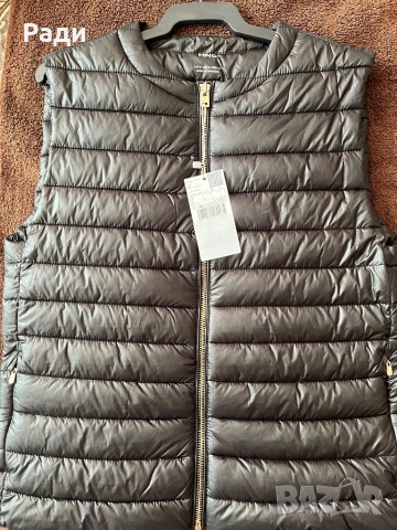 Чисто нов дамски елек MANGO, черен, размер S