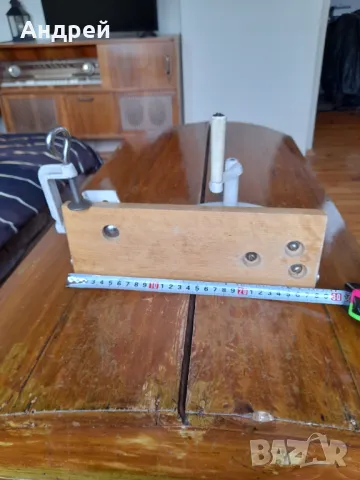 Стар уред за рязане на хляб,колбаси,резачка #4, снимка 6 - Антикварни и старинни предмети - 49730097