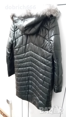 Дамско кожено яке естествена кожа, снимка 4 - Якета - 51945334