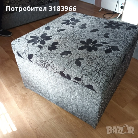 нова табуретка 70 х 70 х 50, снимка 6 - Дивани и мека мебел - 53649509