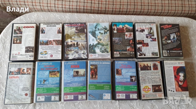 Видеокасети оригинални VHS с филми, снимка 2 - Екшън - 43097382