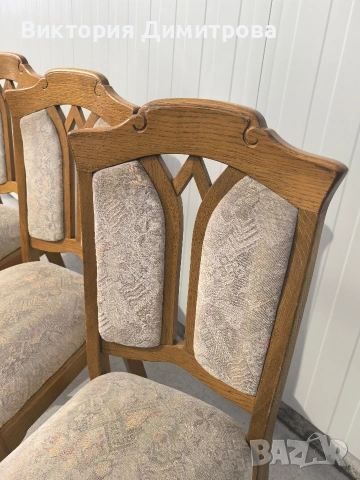 Комплект от 4 трапезни стола , снимка 2 - Столове - 53625196