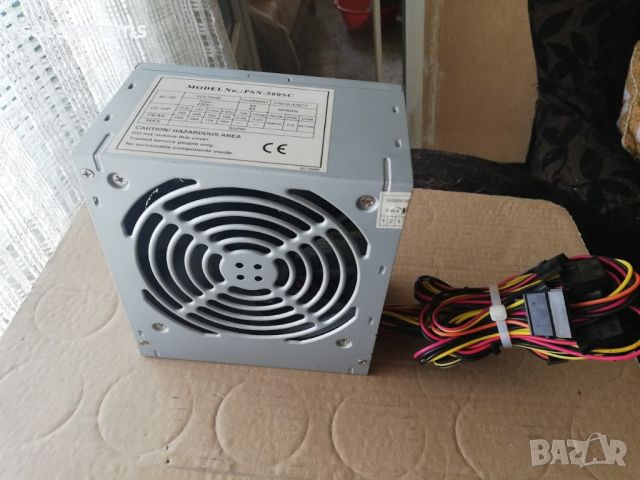 Компютърно захранване 500W Channel Well Technology PSN-500SC 120mm FAN, снимка 2 - Захранвания и кутии - 46363247