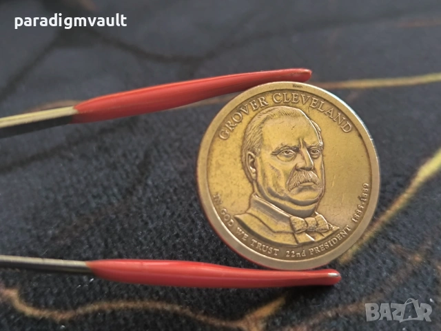 Монета - САЩ - 1 долар (Гроувър Клийвланд) UNC | 2012г.