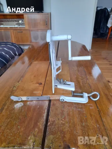 Стар уред за рязане на хляб,колбаси,резачка #4, снимка 2 - Антикварни и старинни предмети - 49730097