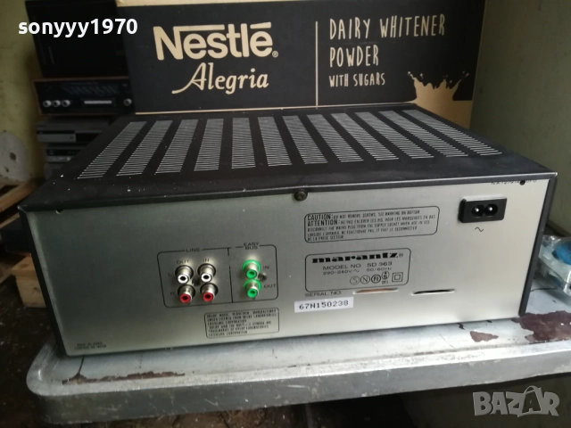 MARANTZ SD363 MADE IN JAPAN-ВЧЕРА ВНОС ОТ SWISS 0711251606LCHERY2, снимка 17 - Декове - 52333705
