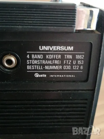 Радиоприемник UNIVERSUM TRN 1862, снимка 8 - Радиокасетофони, транзистори - 49959484