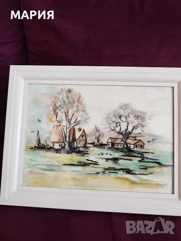 Два страхотни акварела, снимка 4 - Картини - 53837156