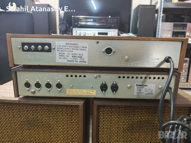 Teleton gt-202/Teleton SAQ 206B /Тонколони- Комплект , снимка 16 - Аудиосистеми - 42359492
