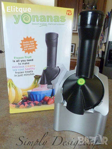 🍨 Уред за здравословни десерти Yananas 🍨 Сладолед • сорбе • кремове и още любими вкусове