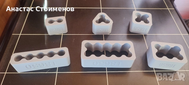 Държачи за батерий 18650, снимка 7 - Друга електроника - 53811223