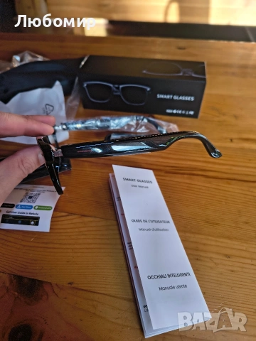 Nubi Смарт очила NUBI E13, Вградени говорители в рамката, Входящи обаждания, Музика, Bluetooth , снимка 5 - Слънчеви и диоптрични очила - 53437200