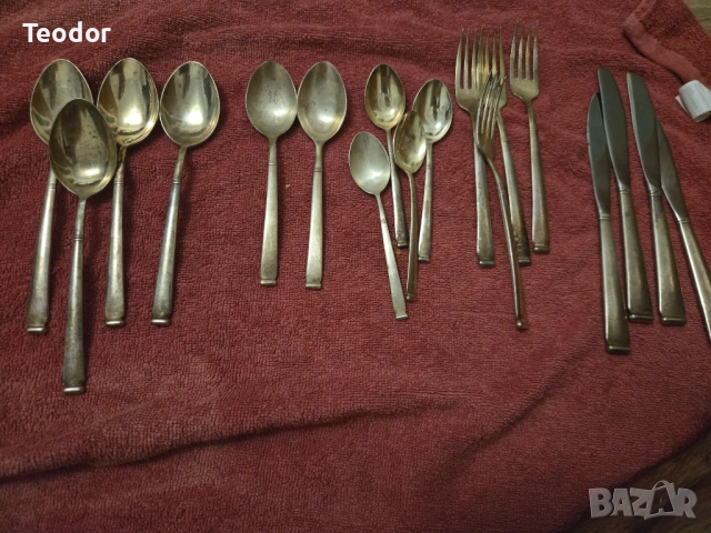 Сребърни прибори проба 925