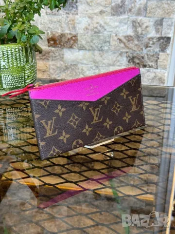 портмонета от естествена кожа louis vuitton , снимка 6 - Портфейли, портмонета - 49250962