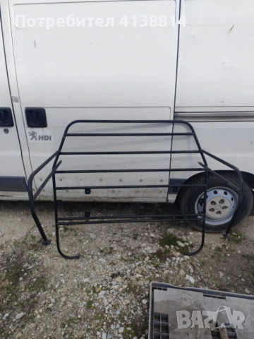 Вътрешна преграда за товарна Шкода Фабия