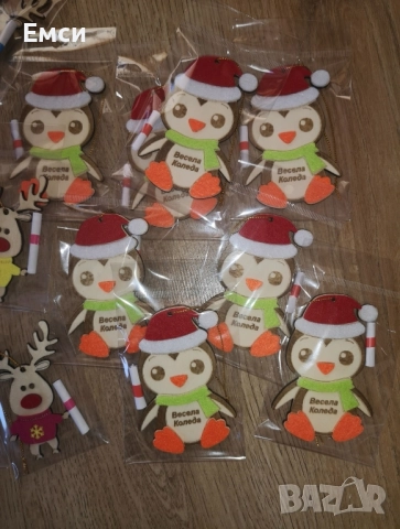 Коледни висулки,играчки,фигурки,лазарно изрязани , снимка 15 - Коледни подаръци - 48122734