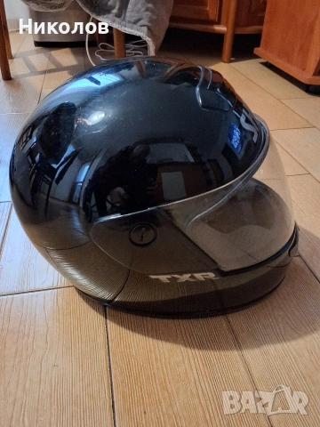 КАСКА SHOEI TXR + КОЖЕНИ МОТО РЪКАВИЦИ, снимка 6 - Аксесоари и консумативи - 53409854