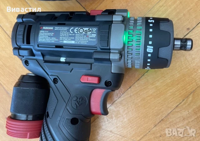 Трискоростен винтоверт Parkside Performance 80Nm 12V внос от Германия, снимка 13 - Винтоверти - 51330519