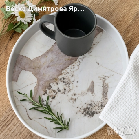 Модерна меламинова табла - 30см и 35см, снимка 4 - Аксесоари за кухня - 52052491