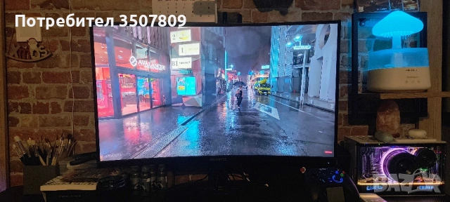 Геймърски Монитор Gigabyte G32QC / 32" / VA / QHD 1440p / 165Hz, снимка 2 - Монитори - 53513944