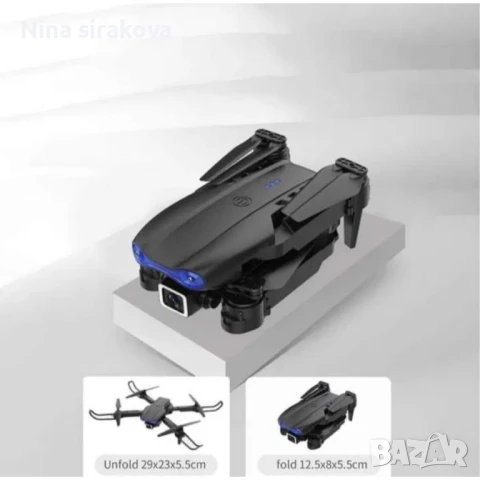 Дрон с две камери DUAL 4K CAMERAS, снимка 9 - Дронове и аксесоари - 51020502