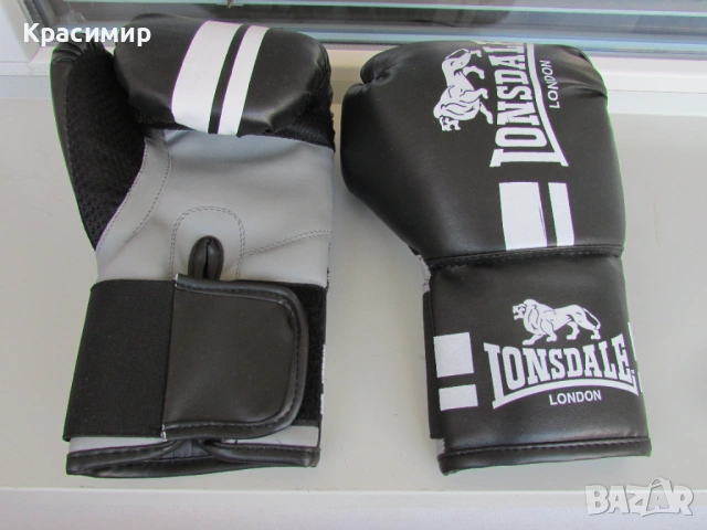 Боксови ръкавици Lonsdale Contender, снимка 4 - Бокс - 53841396