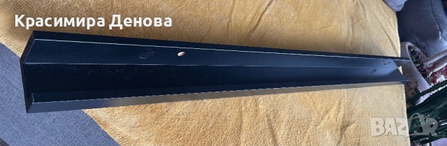 Рафт за снимки Jysk - AVNEDE 115 x 7 черен, снимка 3 - Етажерки - 53571842