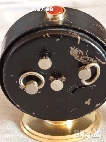 Стар механичен будилник СЛАВА СССР перфектно състояние за КОЛЕКЦИЯ ДЕКОРАЦИЯ 50595, снимка 6 - Антикварни и старинни предмети - 51958602