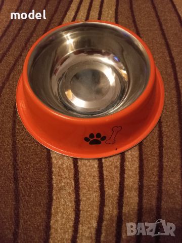 Метална купа за храна за куче, снимка 1 - За кучета - 45702526