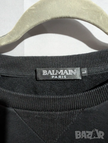 Блуза с дълъг ръкав  луксозната марка Balmain Paris. размер Л, снимка 5 - Блузи - 53878878