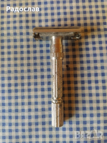 стара самобръсначка Gillette U.S.A, снимка 3 - Мъжка козметика - 52257635