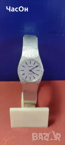 Дамско бижу TISSOT Qartz, оригинал, снимка 3 - Дамски - 48251571