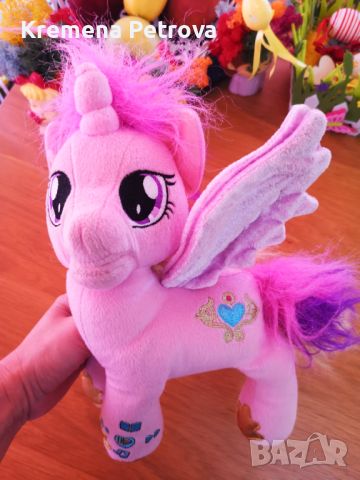 MY LITTLE PONY PLUSH TALKING PRINCESS CADENCE + видео клип, снимка 1 - Музикални играчки - 45508023