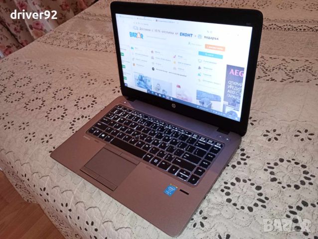 HP Elitebook 840 G2 с 8 гб рам 1 тб хард 14 инча с батерия над 4 часа, снимка 9 - Лаптопи за работа - 45535809