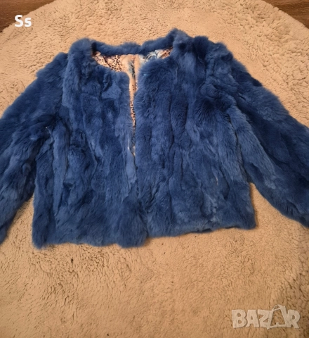 ново късо палто от изкуствен косъм висок клас 