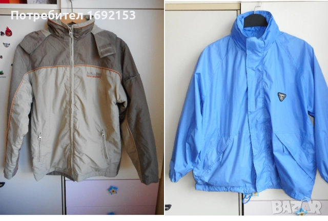 Пролетно-есенно яке-164см и Яке за дъжд-140 см